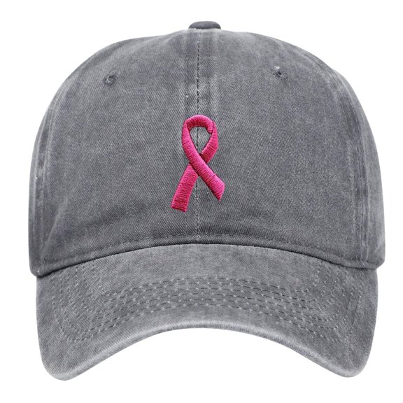 Fimkaul Womens Summer Baseball Cap Breast Cancer Hats For Embroidered Adjustable Breast Cancer Awareness Hat Breast Cancer Gifts For Sun Hats for Men