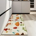 thumbnail image 4 of Red Mushroom Frog Light Pattern Kitchen Rug Mat,Kitchen Runner Rugs Non Skid Washable,Decorative Kitchen Floor Mats for Kitchen,Sink,Laundry,17"X47", 4 of 5