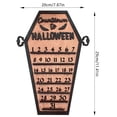thumbnail image 3 of Halloween Décorations 2023 Compte à Rebours Halloween Calendrier Halloween Cercueil Calendrier Bloc Mobile Calendrier d'Arrivée A (Acheter 2 Navire 3), 3 of 4