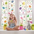 thumbnail image 6 of easter door decorations Easter Glass Sticker Sticker Decorative Sticker Window Wall Rabbit Wall Sticker, 6 of 7
