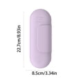 thumbnail image 3 of Silicone Makeup Brush Case, Magnetic Closure Travel Cosmetic Organizer, Portable Storage Container, 1-Pack, 3 of 6
