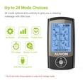 thumbnail image 3 of Estimulador muscular AUVON Recargable TENS Unit 24 modos, 3 of 8
