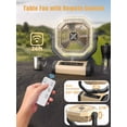 thumbnail image 3 of Ventilador de camping Orteen recargable de 23 cm con batería de 20000 mAh, 3 of 6