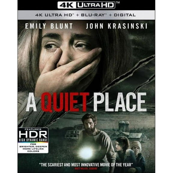 A Quiet Place (4K Ultra HD   Blu-ray   Digital) (VUDU Instawatch Included)