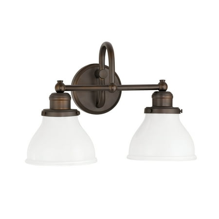 

Capital Lighting 8302-128 Baxter 2 Light 16 Wide Bathroom Vanity Light - Bronze