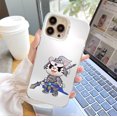 thumbnail image 3 of Añade un toque divertido a tu iPhone: moderno estampado de dibujos animados en una suave funda de goma de piel de oveja, perfecto para Año Nuevo, 3 of 3