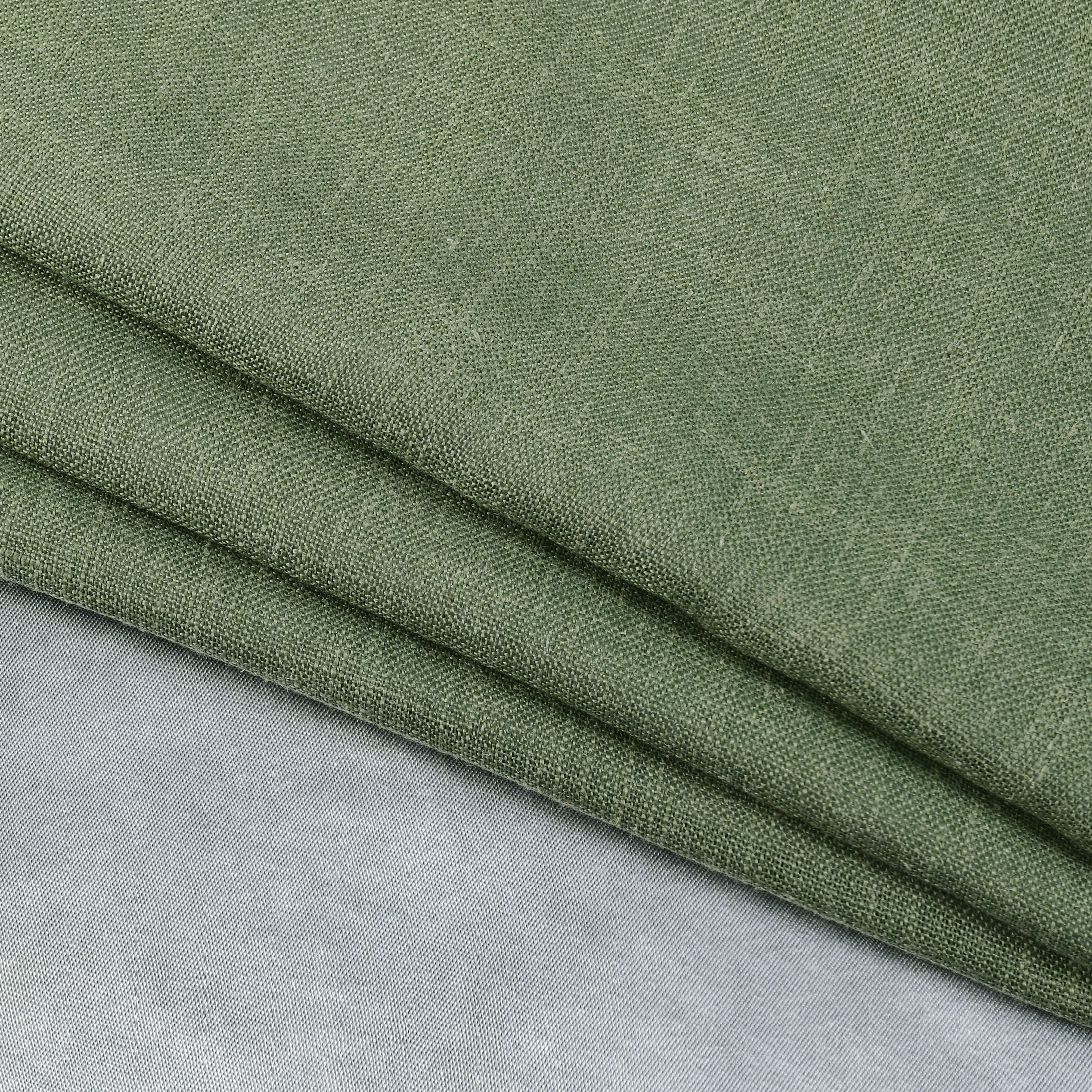 Better Homes & Gardens 100% Blackout Linen Blend Single Curtain, 50x95, Dark Cilantro