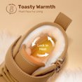 thumbnail image 5 of DREAM PAIRS Toddler Boys' Girls' Winter Ankle Boots, Warm Kids Walking Boots with Spacious Toe Box, Easy On and Off, Anti-Slip Outsole, 5 of 6