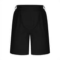 thumbnail image 7 of Fnooota Bermuda Shorts for Women, Summer Casual Relaxed Fit Knee Length Shorts with Pockets Black Size M, 7 of 7