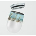 thumbnail image 2 of Pelicans Stainless Steel 12 oz Stemless Wine Glass, 2 of 4