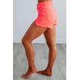 thumbnail image 2 of Mae Risen Shorts - Neon Coral, 2 of 5