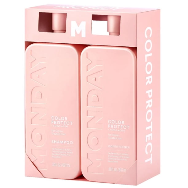 Champú y acondicionador MONDAY HAIRCARE Color Protect, 900 ml, paquete de 2