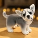 thumbnail image 2 of Perrito de peluche realista y adorable, juguete de simulación de mascota, muñeco con forma de perrito, regalo para niños, 2 of 4