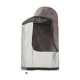 thumbnail image 4 of koolsoo Chapeau de Soleil avec Filet en Maille avec Rabat de Nuque Chapeau de Randonnée pour Alpinisme Jardinage Gris Foncé, 4 of 9