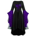 thumbnail image 1 of Disfraz Vintage de Halloween para mujer, vestido gótico de bruja, vampiro, fantasma, vestidos de fiesta estampados, fantasma Medieval, ropa de novia, 1 of 4