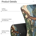 thumbnail image 4 of Yayeee Faucet Mat for Kitchen Sink 30" Diatomite Long Splash Guard Pad, Retro Pine Tree, 2 Pack, 4 of 7