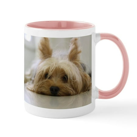 

CafePress - Yorkie Dog Mugs - 11 oz Ceramic Mug - Novelty Coffee Tea Cup