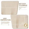 thumbnail image 4 of OULII 1Pcs Couverture Ignifuge pour Camping Résistante au Feu 19.65x19.65 Po, 4 of 8