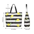 thumbnail image 5 of Naloa Lemon Tote Bag for Women Large Capacity Shoulder Bag for College Work Travel Shopping, 5 of 8
