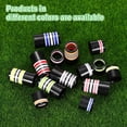 thumbnail image 4 of Uxcell Golf Ferrules, 25 mm Taper Tip Shaft Golf Iron Ferrules Durable CAP Shaft Tip Protector Replacement 6 Pcs & Green & 0.37"-Fitting for Club Repair and Maintenance, 4 of 6