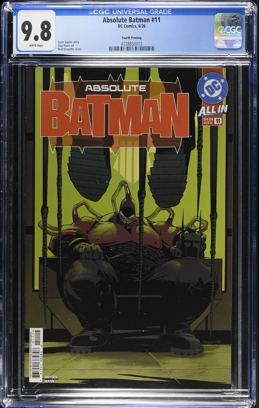 Cover of Absolute Batman #11