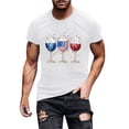 thumbnail image 2 of Atkumj Independence Day Tee Shirts for Men Fashion Short Sleeve Print Graphic Tee Casual Summer Round Neck Patriotic Tees for 4th of July Party 2XL, 2 of 6
