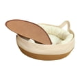 thumbnail image 3 of Cama para gatos perfecl con tejido de canasta L con almohada, 3 of 8