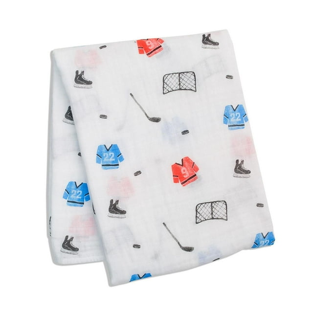 Lulujo - Baby Muslin Cotton Swaddle Blanket, Nursing/Stroller Cover
