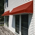 thumbnail image 2 of Awntech 5.38 Ft Nantucket Curved Slope Fixed Awning Canopy (64.5in x 44in x 36in), Terracotta, 2 of 3
