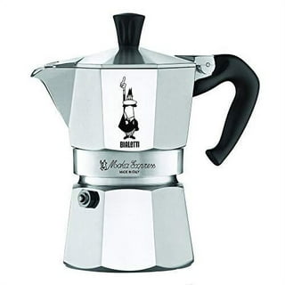 Bialetti Moka Induction Stovetop Espresso Maker 4 Cup / 6 Cup - Two Chimps  Coffee