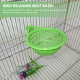 Lihe 6pcs Bird Nests Pigeon Hatching Nest Hanging Cage Nest for Pan