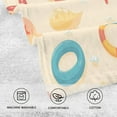 thumbnail image 5 of Yayeee 2 Pack Hand Towels for Bathroom 100% Cotton 16" x 28" Soft Absorbent Kitchen Towel, Beach Pattern, 5 of 7