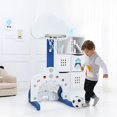 thumbnail image 2 of 3 in 1 Adjustable Kids Basketball Hoop Play Set with Balls, 2 of 9