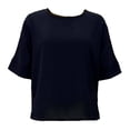thumbnail image 1 of GEORGE G BLUSA CUELLO REDONDO MC BASICA POLI, 1 of 4