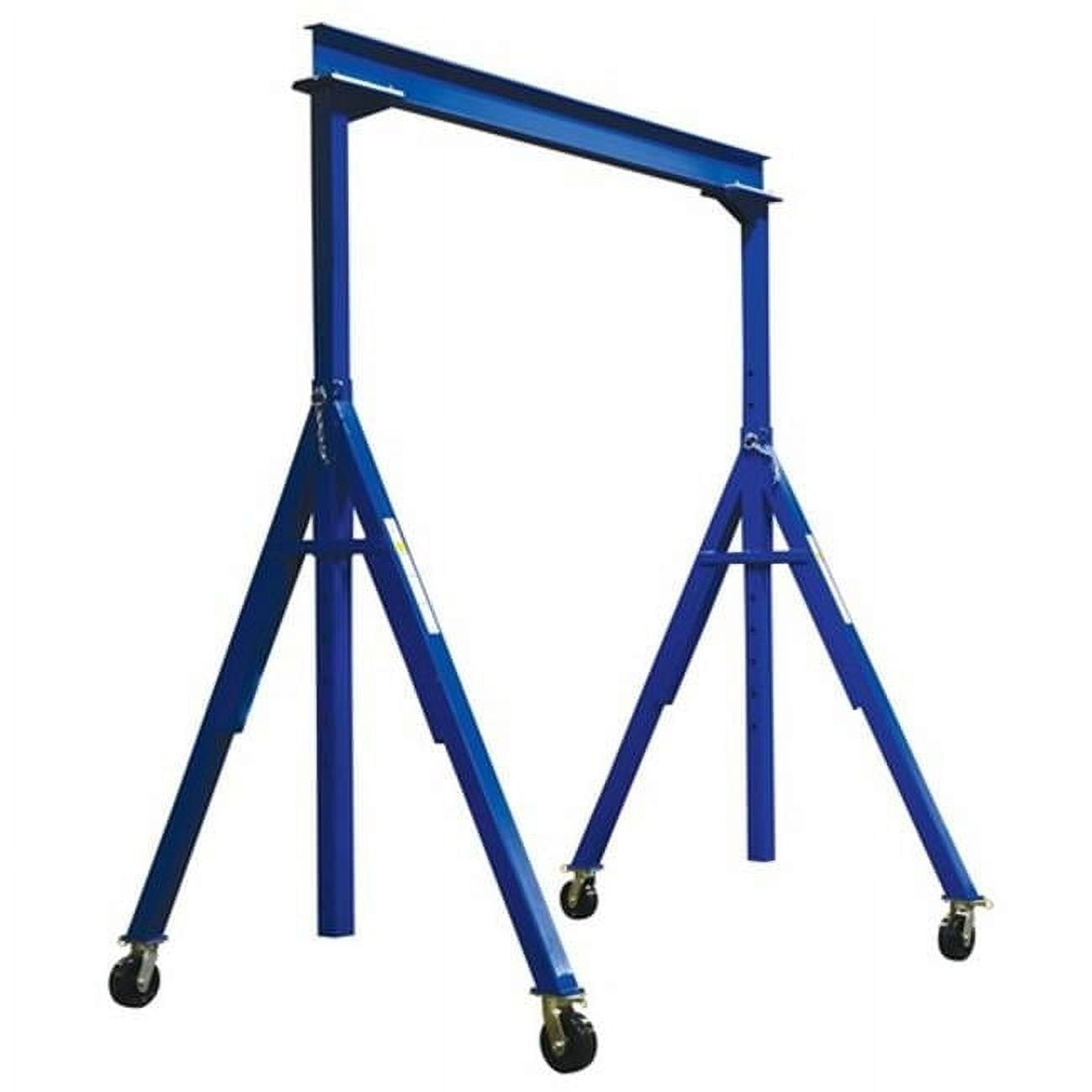 Vestil AHS-6-10-16 Adjustable Height Steel Gantry Crane- 10 x 16 ft. - 6000 lbs
