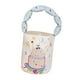 thumbnail image 5 of Bolso tipo cubo para guardar cosas, elegante bolso de mano con broche de presión para viajar, regalo de cumpleaños Patrón de pastel, 5 of 9