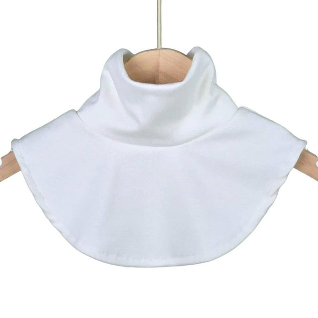 SharkTRUE Versatile Mock Collar Scarf, Interior Sunscreen Neck Collar Protection
