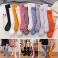 thumbnail image 6 of Jtbuh XLY Winter Warm Coral Fleece Thermo Socks Women Knee High White Socks for Girls Soks Solid Thicken Plush Sleep Socken, 6 of 8