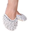 thumbnail image 3 of Pearls half cut belly dance shoes soft sole dance shoes practice Half Length Gymnastic Shoes, 3 of 7