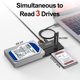 thumbnail image 2 of Lector Unitek M.2 NVME SATA IDE HDD/SSD de 3,5 pulgadas y 10 Gbps, 2 of 7