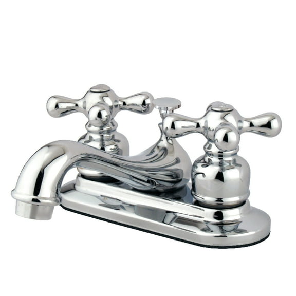 Kingston Brass GKB601AXB 4 in. Centerset Bathroom Faucet, Polished Chrome