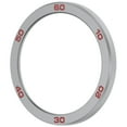 thumbnail image 5 of Peggybuy Metal Bezel Replacement Ring Tempered Glass Film for CMF Watch Pro 2(Silver Red), 5 of 5