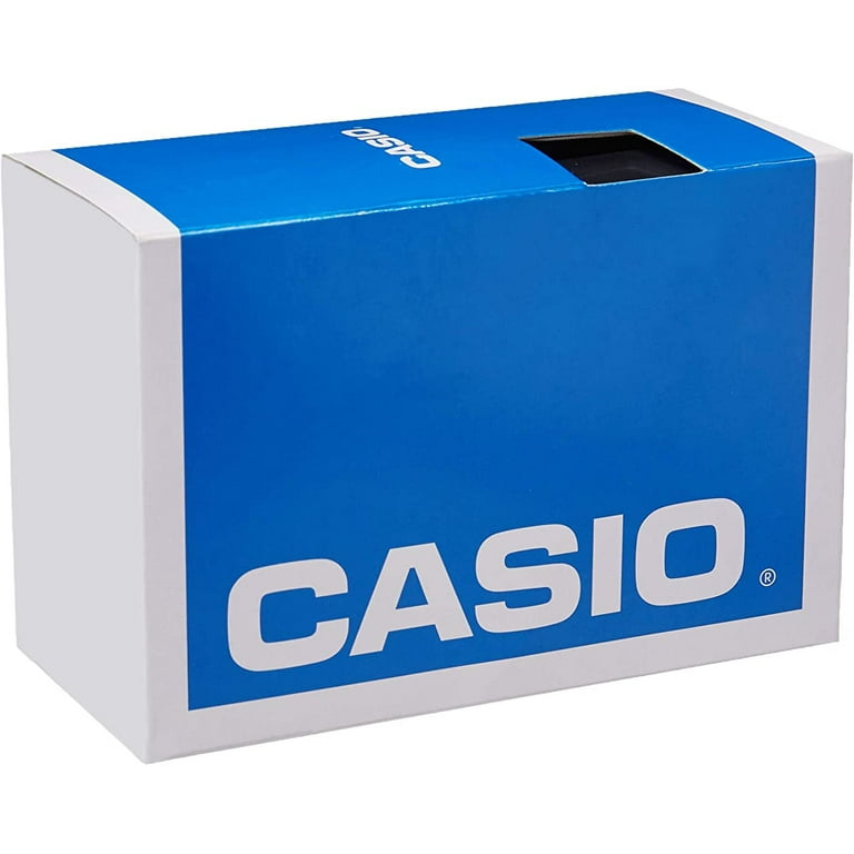 Casio Men s Enticer Quartz Blue Dial Stainless Steel Watch