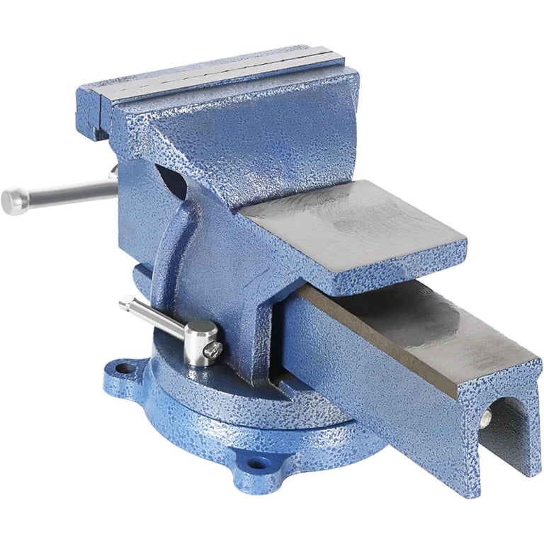 Labwork 6 Inch Heavy Duty Bench Vise With 360 Degree Rotating Base For Making Electronic Soldering Woodworking La68329