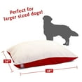 thumbnail image 2 of Majestic Pet | Poly/Cotton Rectangular Pillow Pet Bed For Dogs, Removable Cover, Red, Medium, 2 of 5