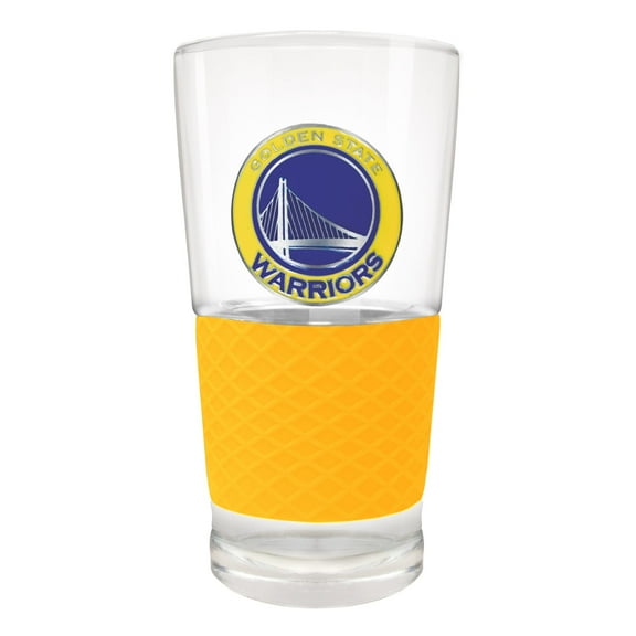 Golden State Warriors 22oz. Pilsner Glass with Silicone Grip
