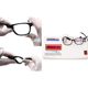thumbnail image 4 of Sunrain Gafas de bloqueo de luz azul compatibles con gafas de computadora para niños, protección UV Anti-G Rojo Verde, 4 of 4