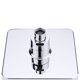 thumbnail image 1 of Cabezal de ducha LED Anself de 6 pulgadas con luz multicolor y parpadeo rápido, modelo LD8020-B1, ideal para baños modernos., 1 of 6