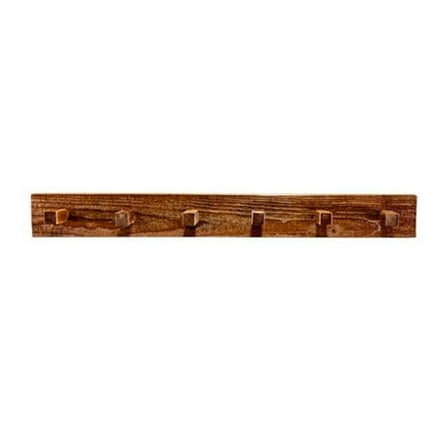Homestead Collection Coat Rack 4 Foot Stained and Lacquered