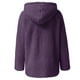thumbnail image 5 of Abrigos de Invierno Para Mujer Moda Casual Sólido Con Capucha Felpa Chaquetas Cálidas Cremallera Chaqueta de Punto Odeerbi ODB174455, 5 of 6